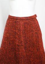Load image into Gallery viewer, A-LINED VINTAGE SKIRT, WOOL
