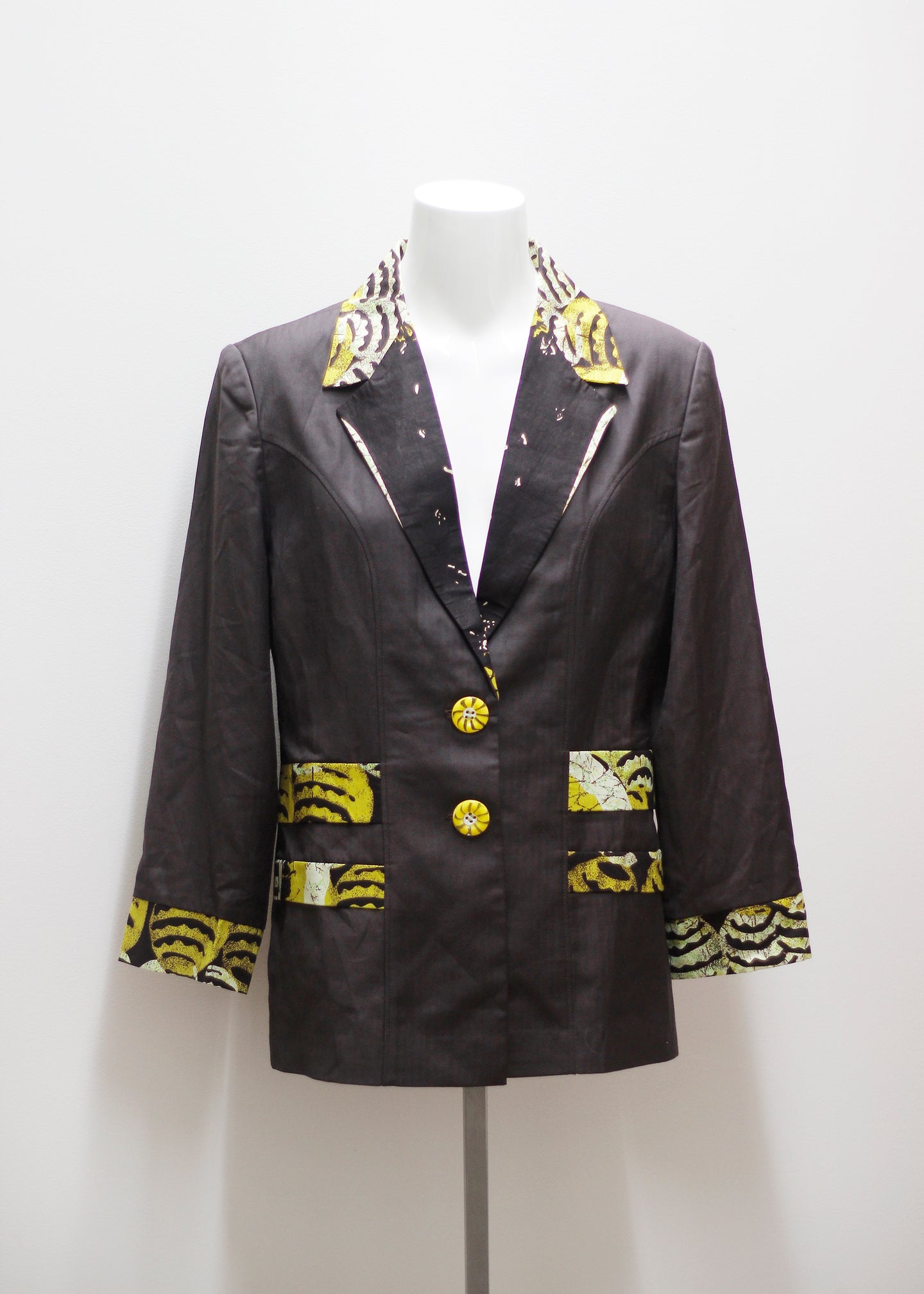 VINTAGE BLAZER WITH PATTERN