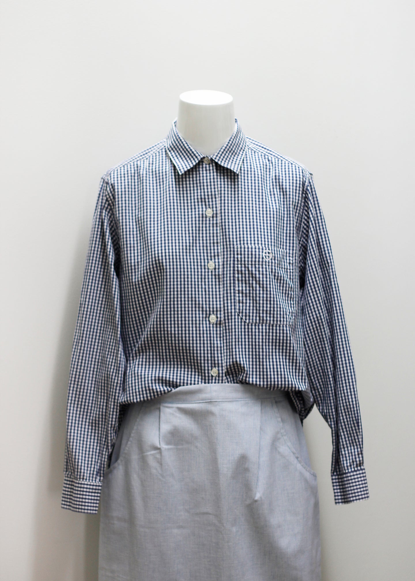 BUSNEL CHECKED COTTON SHIRT