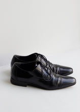 Load image into Gallery viewer, D&amp;G BLACK LEATHER SHOES

