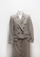 Load image into Gallery viewer, ESCADA VINTAGE GINGHAM BLAZER
