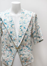 Load image into Gallery viewer, VINTAGE FLORAL BLAZER, COTTON
