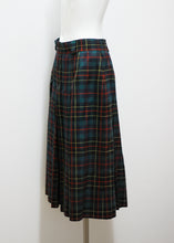Load image into Gallery viewer, VINTAGE TARTAN SKIRT, WOOL
