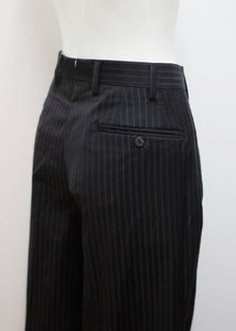 LANVIN PINSTRIPED PANTS, WOOL