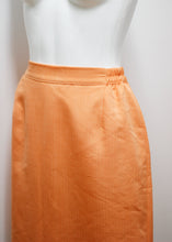 Load image into Gallery viewer, VINTAGE PEACH SKIRT, VISCOSE
