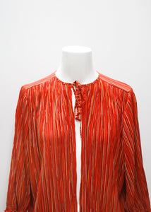 PLEATED VINTAGE BLOUSE