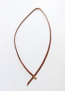 VINTAGE SNAKE SKIN BELT