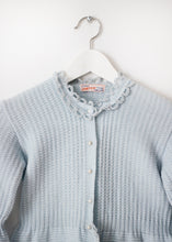 Load image into Gallery viewer, BABY BLUE KNIT CARDIGAN
