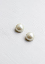 Load image into Gallery viewer, BIG WHITE PEARL EARRINGS
