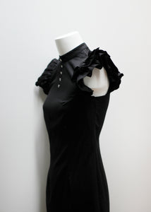 VINTAGE DRESS WITH RUFFLES
