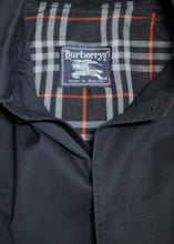 Load image into Gallery viewer, BURBERRY&#39;S BLUE VINTAGE CAR COAT
