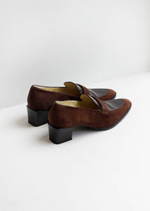 CHARLES JOURDAN VINTAGE-LOAFERIT, MOKKANAHKAA
