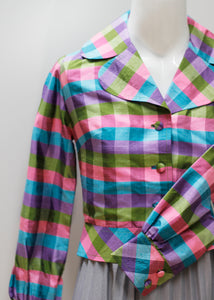 VINTAGE SILK BLAZER