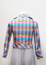 Load image into Gallery viewer, VINTAGE SILK BLAZER
