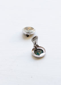 VINTAGE EARRINGS WITH COINS