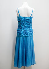 Load image into Gallery viewer, DRAPED VINTAGE STRAP DRESS
