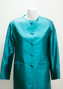 EMERALD GREEN VINTAGE BLAZER