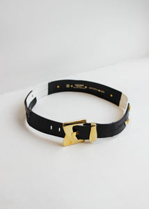 ESCADA VINTAGE LEATHER BELT