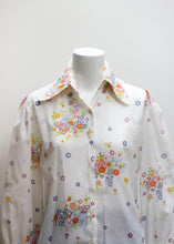Load image into Gallery viewer, FLORAL VINTAGE SHIRT, VISCOSE
