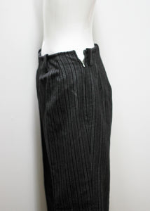 STRIPED VINTAGE PANTS, WOOL