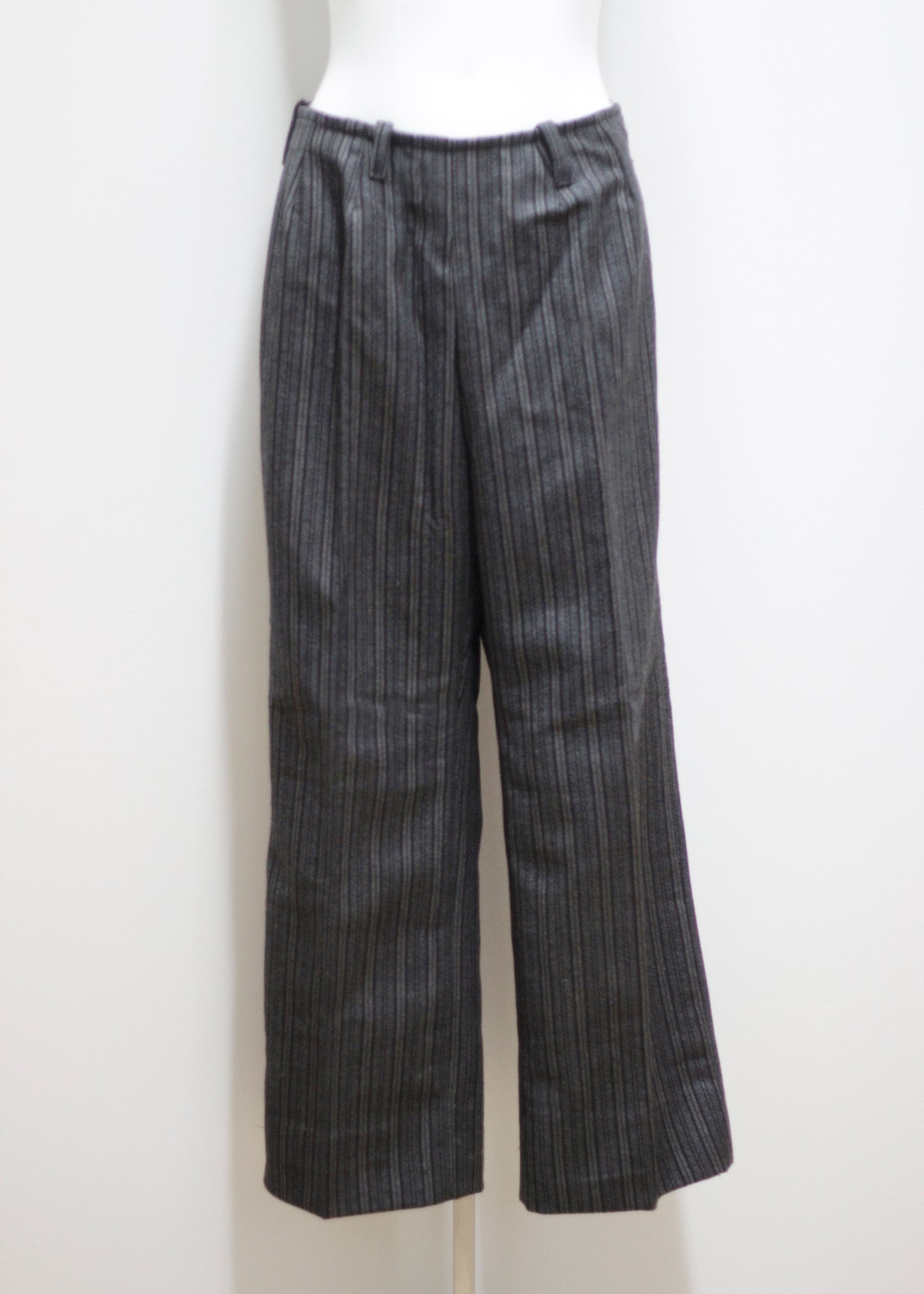STRIPED VINTAGE PANTS, WOOL
