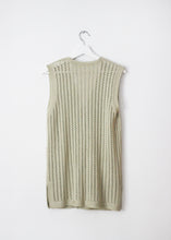 Load image into Gallery viewer, GREEN KNIT VEST
