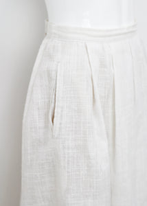 VINTAGE LINEN SKIRT