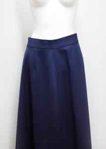 BLUE VINTAGE MAXI SKIRT