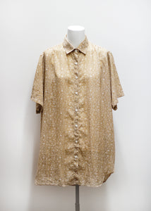 LONG FLORAL SHIRT, VISCOSE
