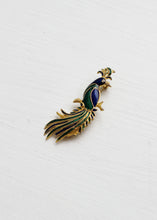 Load image into Gallery viewer, VINTAGE PEACOCK BROOCH
