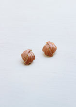 Load image into Gallery viewer, LIGHT PINK VINTAGE CLIP ON EARRINGS
