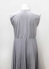 Load image into Gallery viewer, VINTAGE DRESS WITH PLEATED HEM
