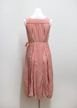 Lataa kuva Galleria-katseluun, RAIDALLINEN VINTAGE-MEKKO, VISKOOSIA
