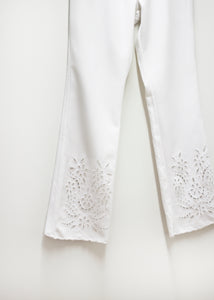 WHITE VINTAGE PANTS