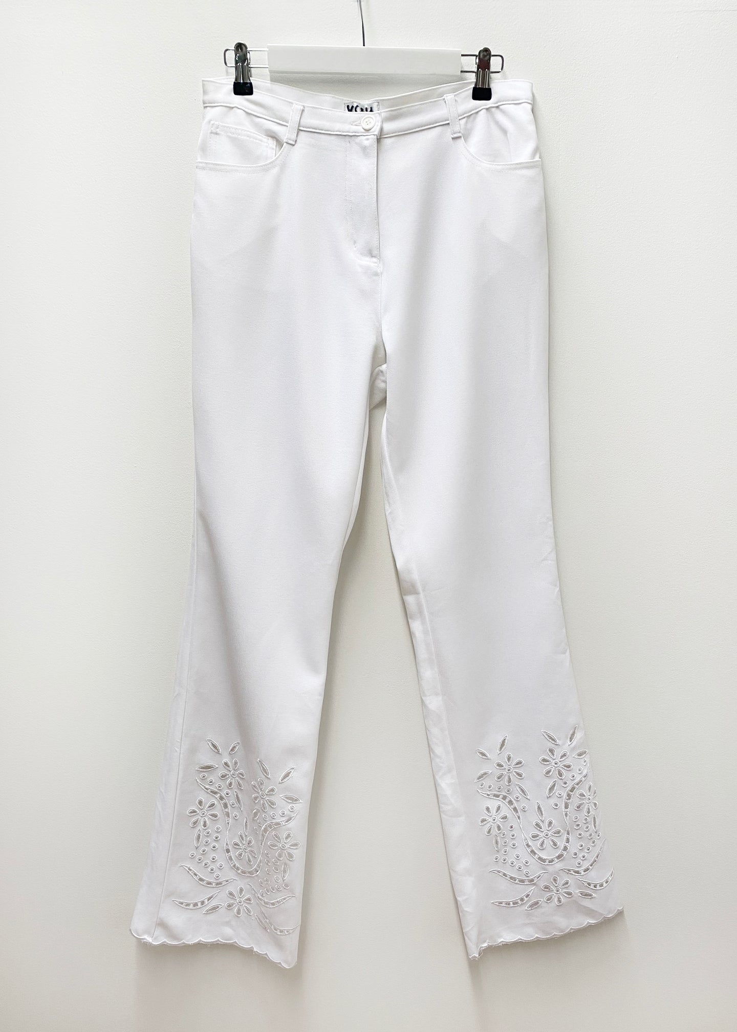WHITE VINTAGE PANTS