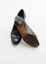 Load image into Gallery viewer, VINTAGE LEATHER HEELS WITH FRINGES
