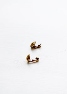SMALL VINTAGE CLIP ON EARRINGS