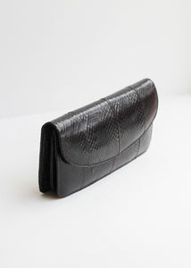 VINTAGE SNAKE SKIN CLUTCH