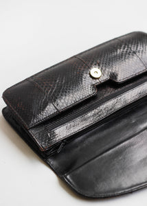 VINTAGE SNAKE SKIN CLUTCH