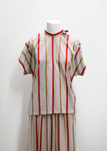 STRIPED VINTAGE TOP