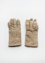 Load image into Gallery viewer, BEIGE SUEDE GLOVES

