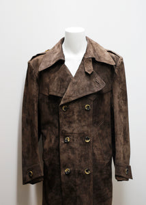 BROWN VINTAGE SUEDE JACKET