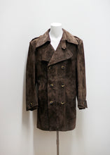 Load image into Gallery viewer, BROWN VINTAGE SUEDE JACKET
