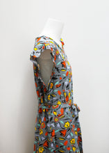 Load image into Gallery viewer, VINTAGE PRINT DRESS, COTTON
