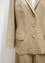Load image into Gallery viewer, BEIGE VINTAGE JACKET, WOOL
