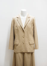 Load image into Gallery viewer, BEIGE VINTAGE JACKET, WOOL
