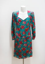 Load image into Gallery viewer, UNGARO PARALLELE FLORAL SILK DRESS
