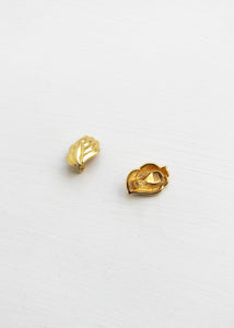 WING SHAPED VINTAGE CLIP ON EARRINGS